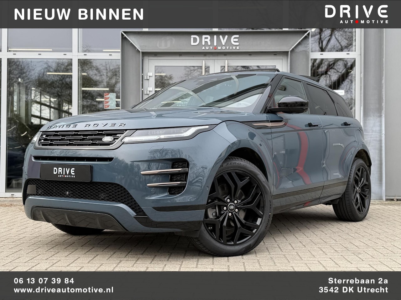Land Rover Range Rover Evoque - 1.5 P300e PHEV AWD R-Dynamic SE FACELIFT|Schuif/kantel|Meridian|360Cam|HUD|Winterpakket| - AutoWereld.nl
