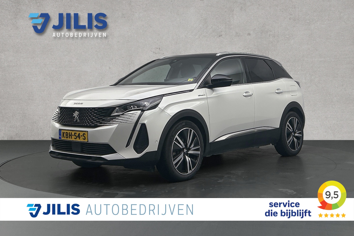 Peugeot 3008 - 1.6 HYbrid4 300 GT | Lederen bekleding | Stoelverwarming | Adaptieve cruise control - AutoWereld.nl