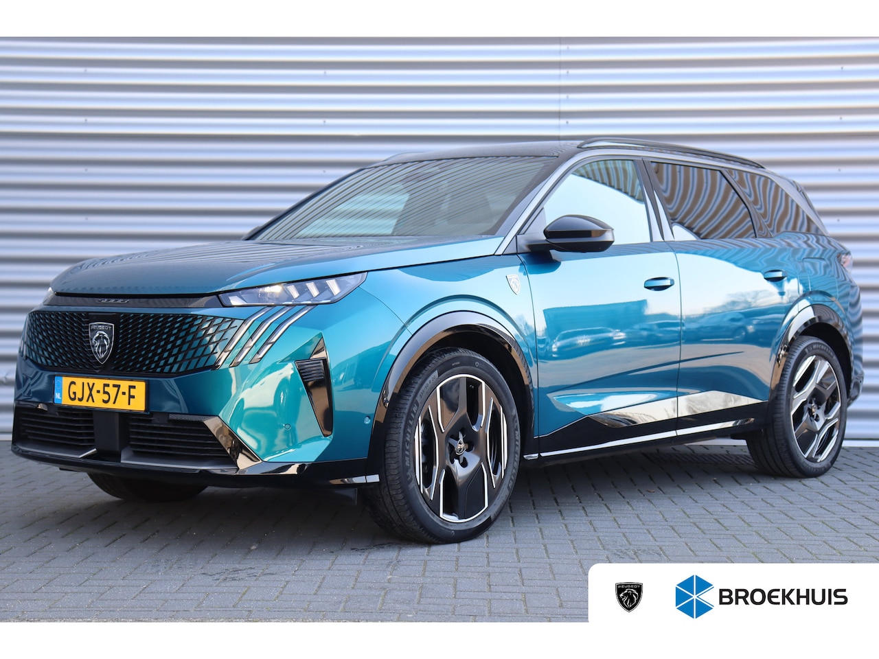 Peugeot e-5008 - 73KWH 210PK 7-ZITS GT AVANTAGE AUTOMAAT / NAVI / LEDER / CLIMA / FULL-LED / 20" LMV / AFN. - AutoWereld.nl