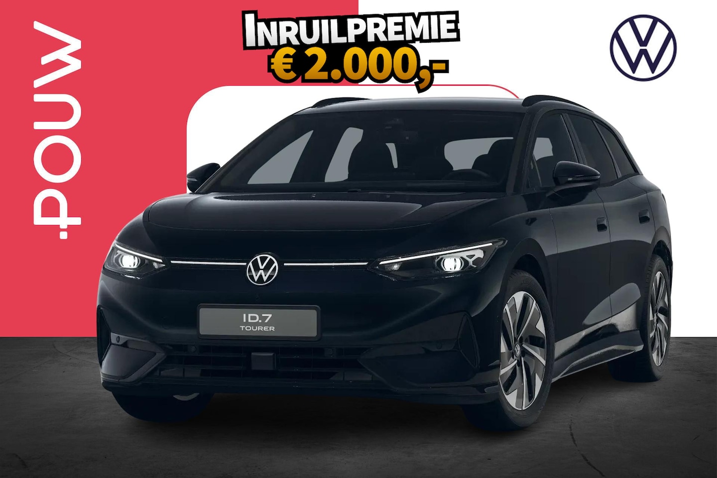 Volkswagen ID.7 Tourer - 286pk Limited Edition 77 kWh | Black Edition Pakket | Trekhaak Wegklapbaar - AutoWereld.nl