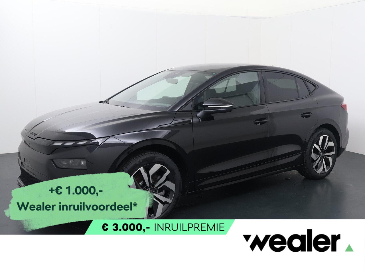 Skoda Enyaq Coupé iV - 85 Sportline Elektromotor 286 PK | Trekhaak | Stoelverwarming voor en achter | Head-Up Dis - AutoWereld.nl