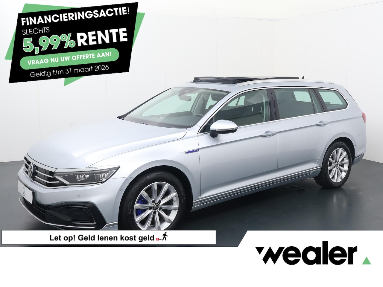 Volkswagen Passat Variant - 1.4 TSI PHEV GTE Business | 218 PK | SoH 91% | Trekhaak | Panoramadak | 360 graden camera - AutoWereld.nl