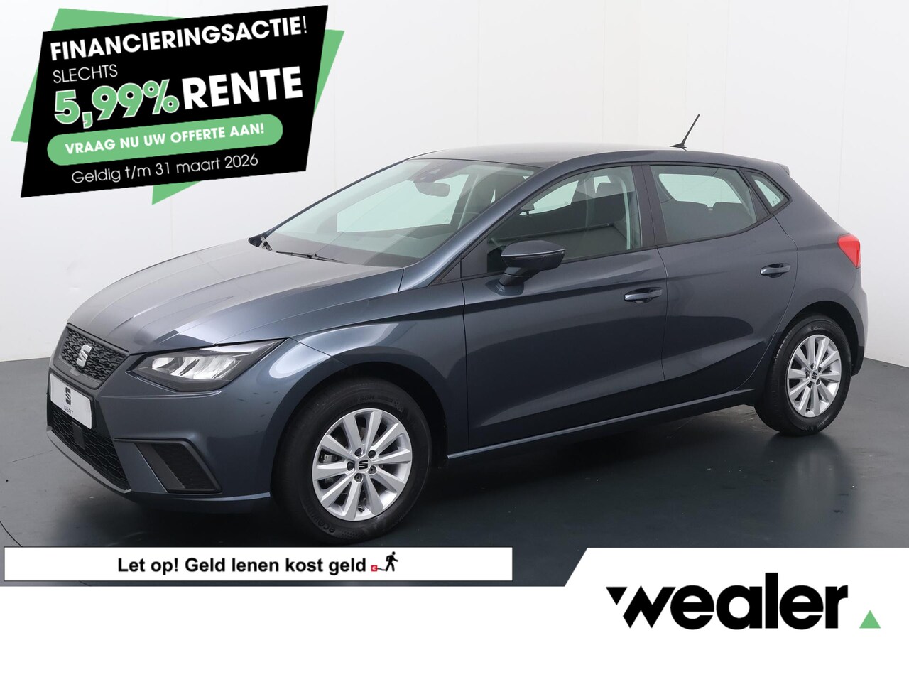 SEAT Ibiza - 1.0 EcoTSI Style | 95 PK | LED verlichting | Cruise control | Apple Carplay/Android Auto | - AutoWereld.nl