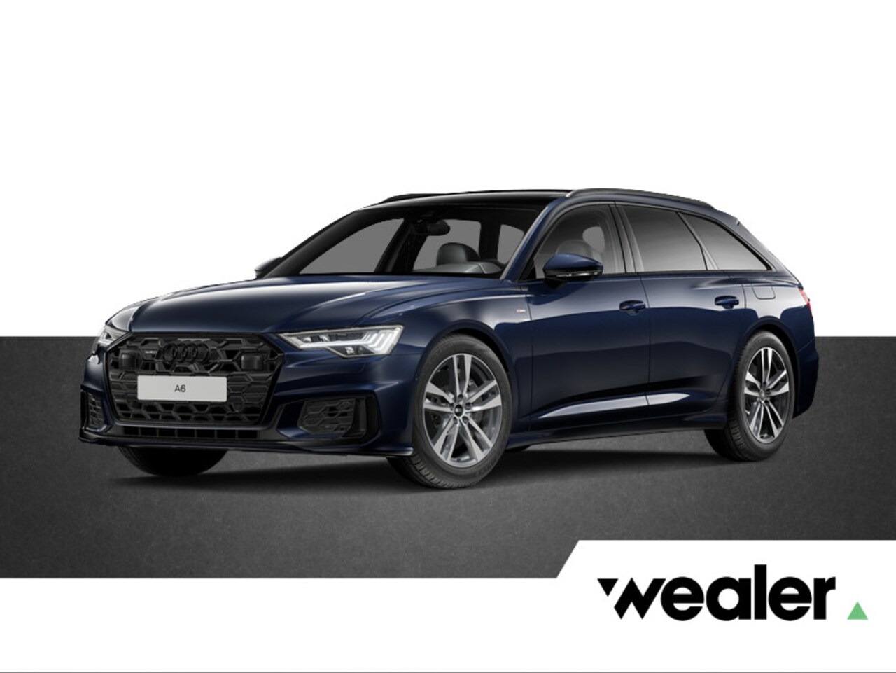 Audi A6 Avant - S edition Competition 50 TFSI e 299 PK | Panoramadak | 21" Velgen | Lederen Sportstoelen | - AutoWereld.nl
