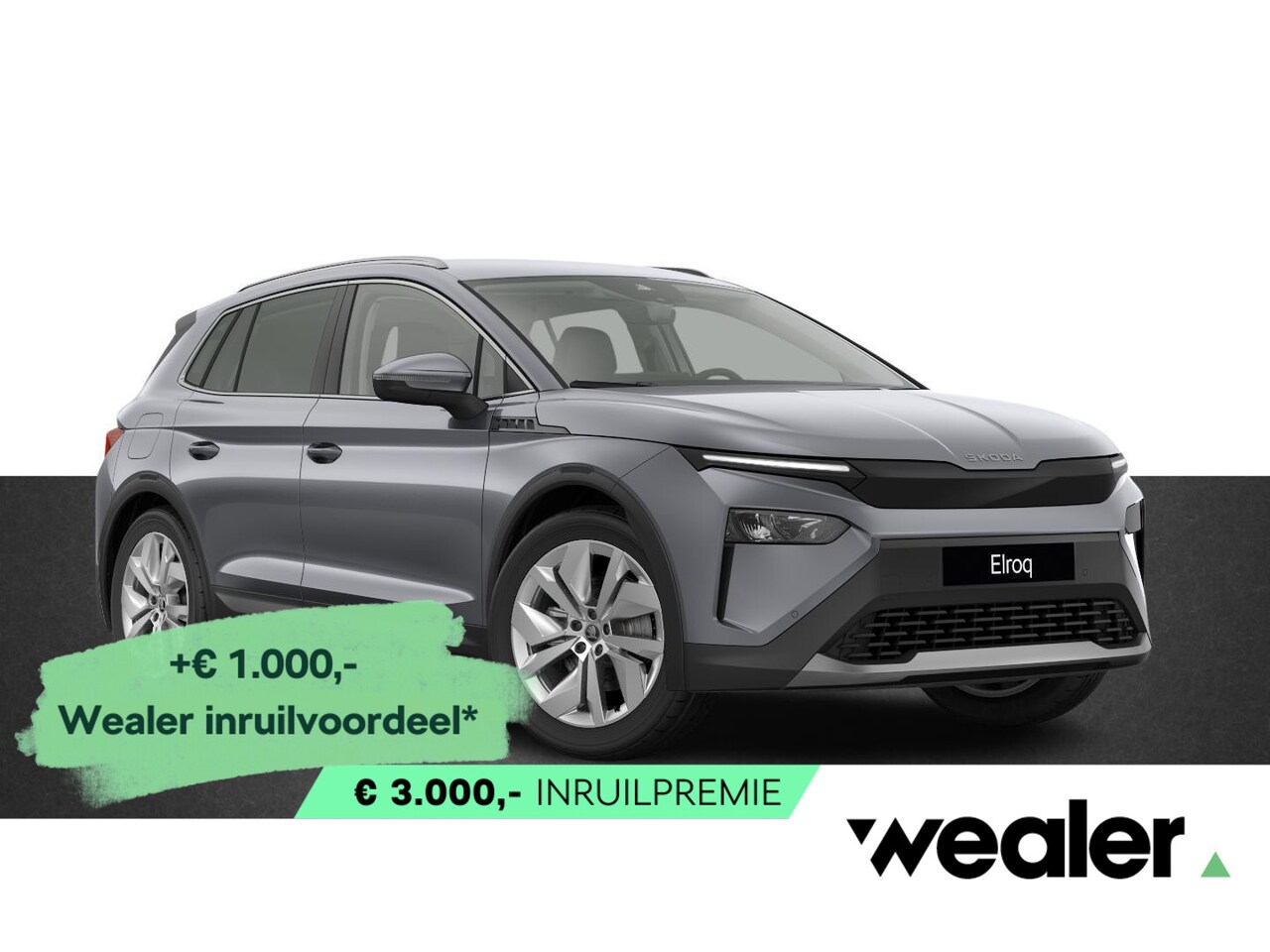 Skoda Elroq - 60 Business Edition 204 PK | Trekhaak | Navigatie | Dodehoek sensor | 20" lichtmetalen vel - AutoWereld.nl