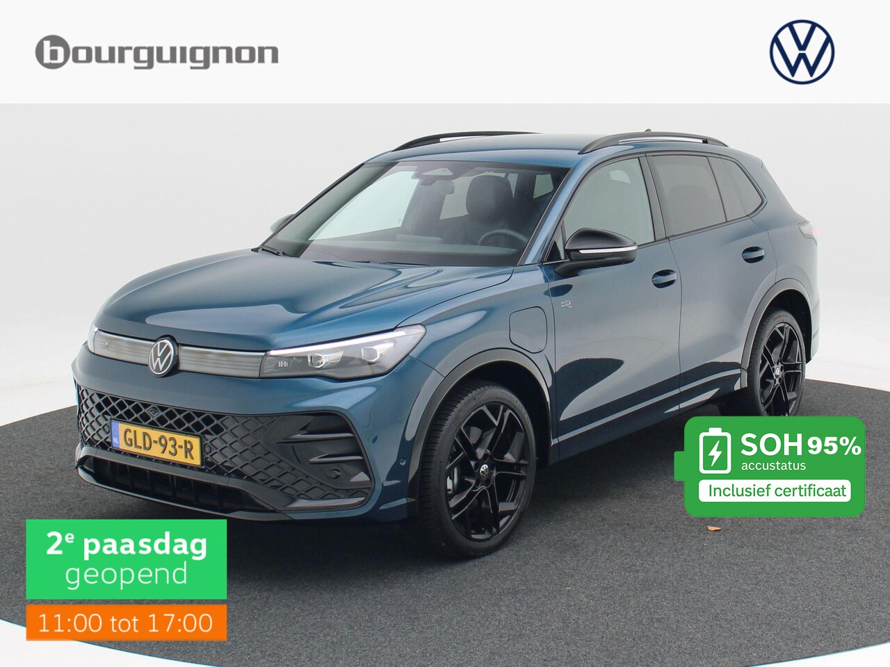 Volkswagen Tiguan - 1.5 eHybrid 204 Pk Automaat R-Line Business | Black Style | Trekhaak | Camera | Full LED | - AutoWereld.nl