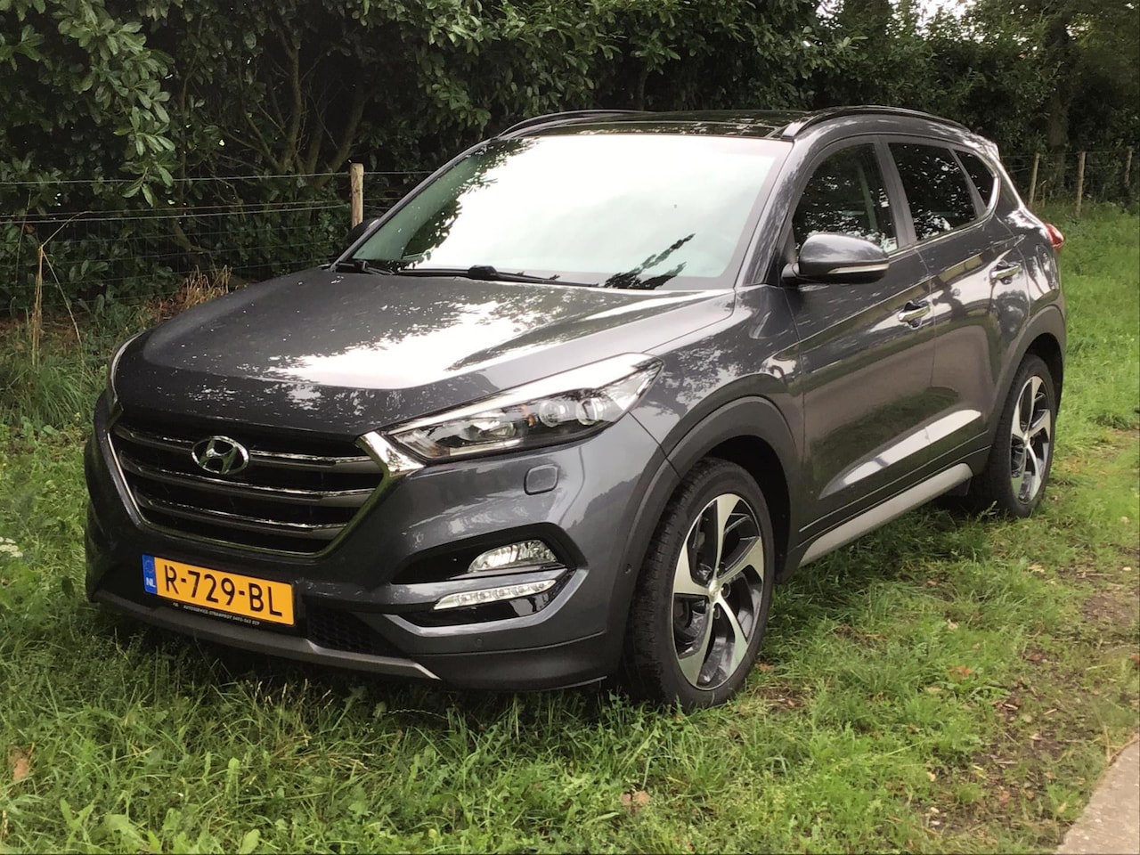 Hyundai Tucson - 1.6 T-GDi Premium 4WD AUTOMAAT/Leder/panorama - AutoWereld.nl