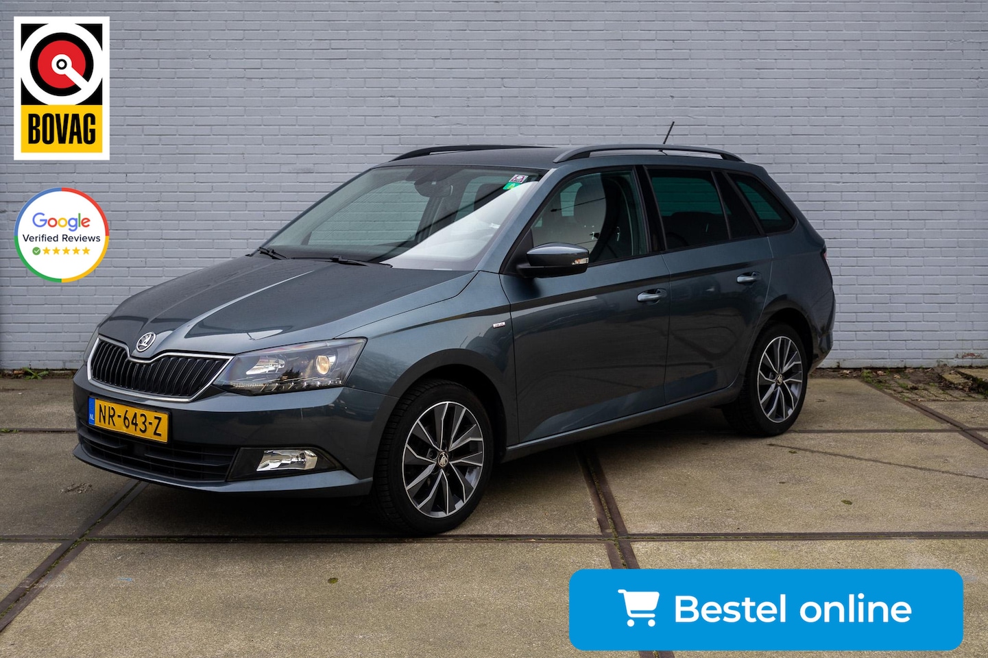 Skoda Fabia Combi - 1.2 TSI Trekhaak|Navi|DAB - AutoWereld.nl