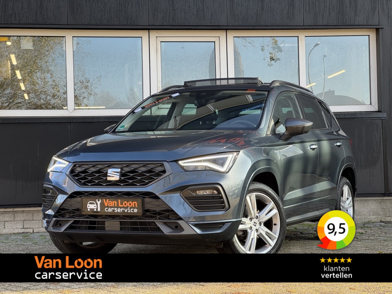 SEAT Ateca - 1.5TSI 150PK Aut. DSG FR/Panodak/ACC/Full LED/Camera/Nieuw model - AutoWereld.nl