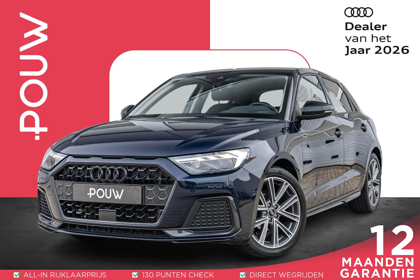 Audi A1 Sportback - 25 TFSI 95pk S-tronic Advanced edition | LED lampen | Apple Carplay/Android Auto | Afgevla - AutoWereld.nl