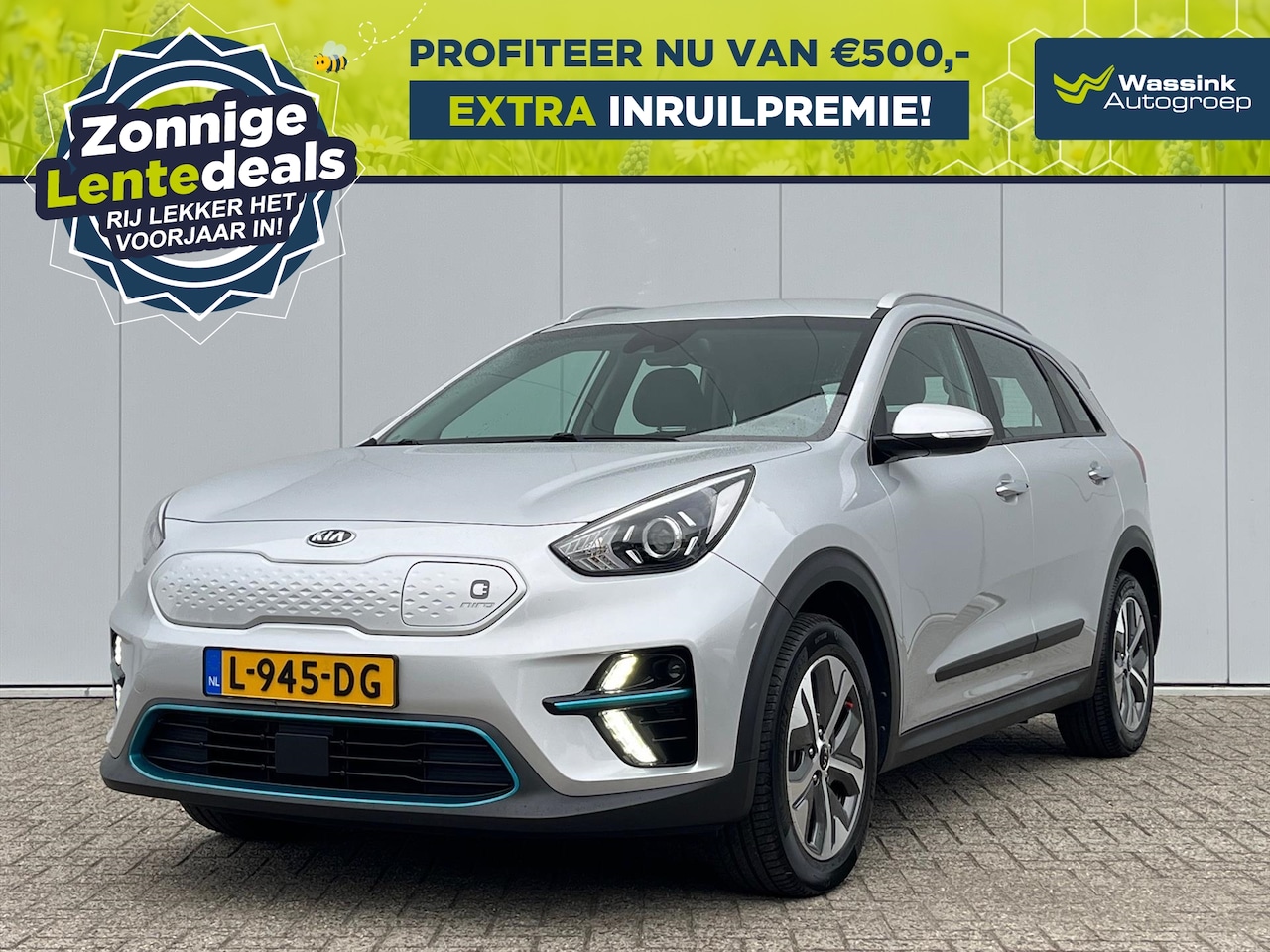 Kia e-Niro - 64kWh 204pk Aut DynamicLine | LENTEDEALS | Lane Assist | Adaptive Cruise Control | CarPlay - AutoWereld.nl