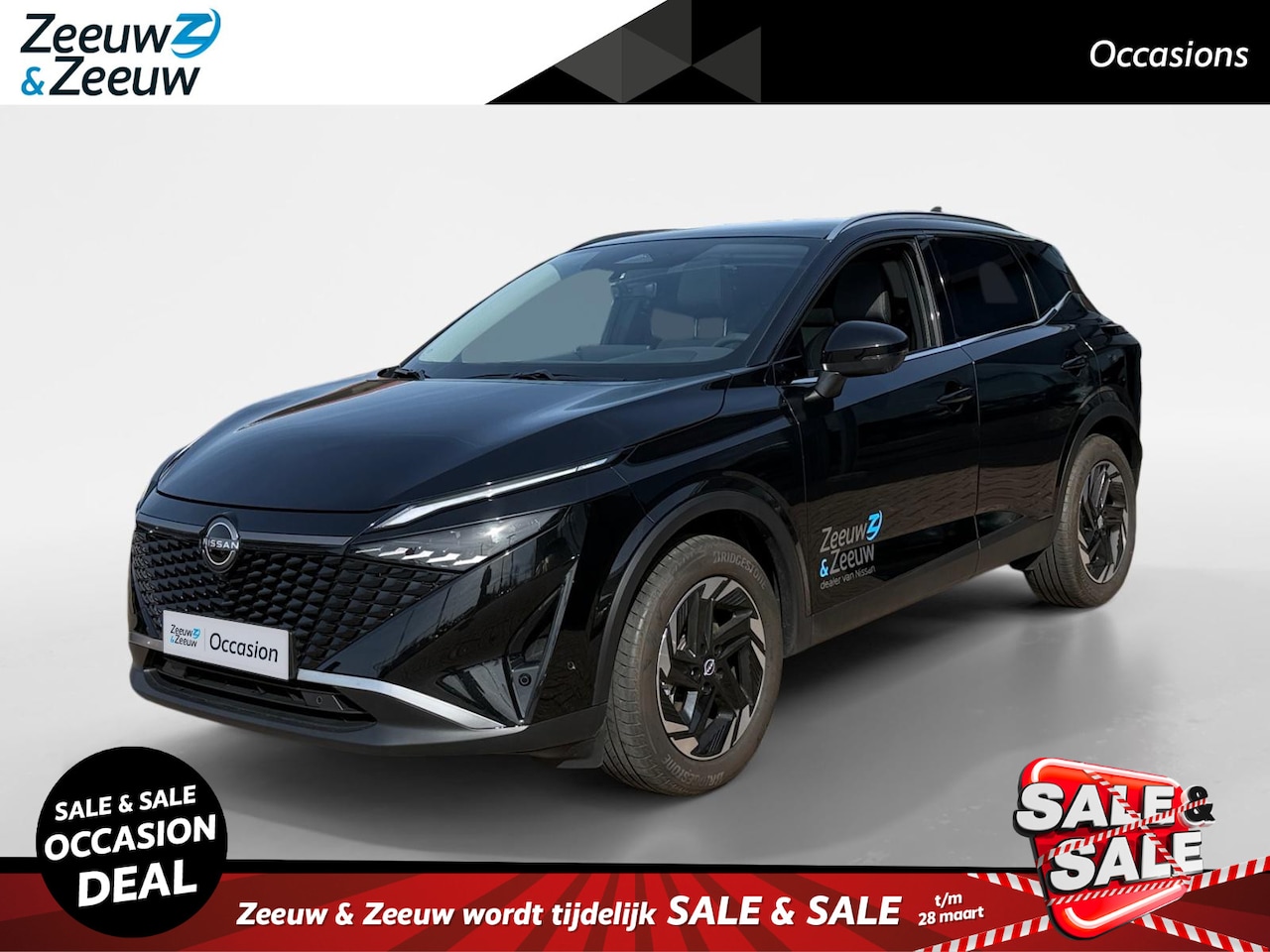 Nissan Qashqai - 1.5 e-Power N-Design *Automaat*Navi+360Camera*Climate Control*Winter Pack*Panorama dak*LM. - AutoWereld.nl