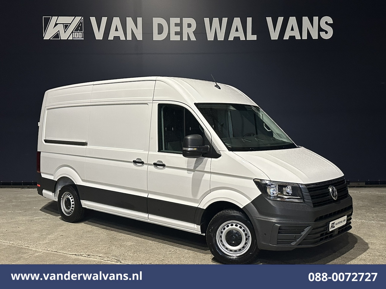 Volkswagen Crafter - 2.0 TDI L3H3 L2H2 Euro6 Airco | Apple Carplay | Android Auto | Parkeersensoren Bijrijdersb - AutoWereld.nl