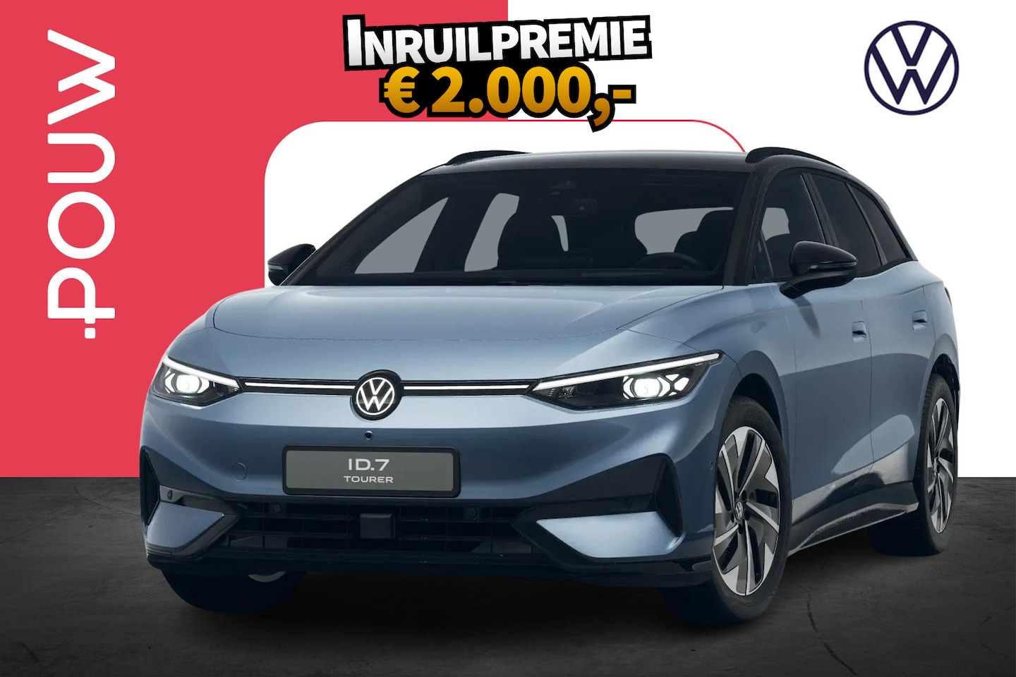 Volkswagen ID.7 Tourer - 286pk Pro Limited Edition 77 kWh | Interieur Pakke Plus | Trekhaak Wegklapbaar - AutoWereld.nl