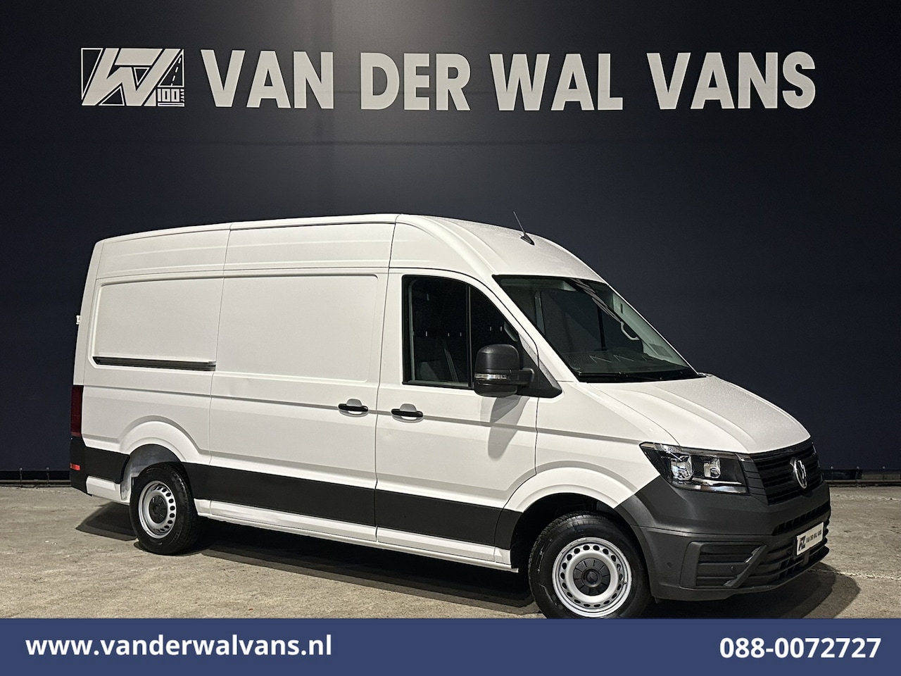 Volkswagen Crafter - 2.0 TDI L3H3 L2H2 Euro6 Airco | Apple Carplay | Android Auto | Parkeersensoren Bijrijdersb - AutoWereld.nl