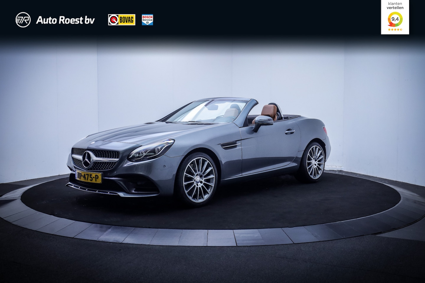 Mercedes-Benz SLC - 180T 9G-Tr. AMG-Line FULL LED | AIRSCARF | PANO | CARPLAY | STOELVERW | LEDER | LMV 18'' | - AutoWereld.nl