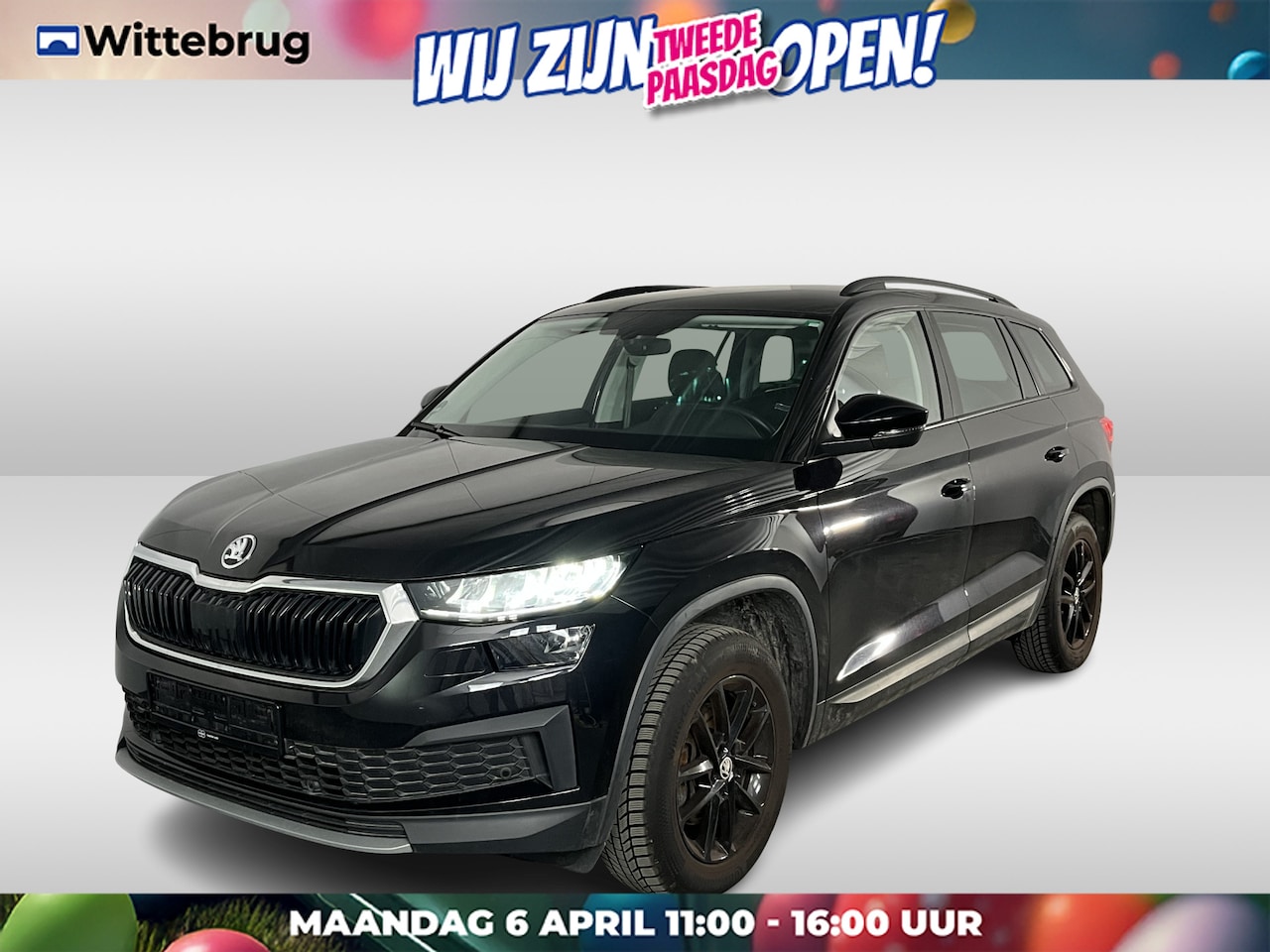 Skoda Kodiaq - 1.5 TSI Ambition 7p. / AUTOMAAT/ 7 PERSOONS/ DIGITAL DASH/ CRUISE/ NAVI/ SMARTLINK/ PARK. - AutoWereld.nl