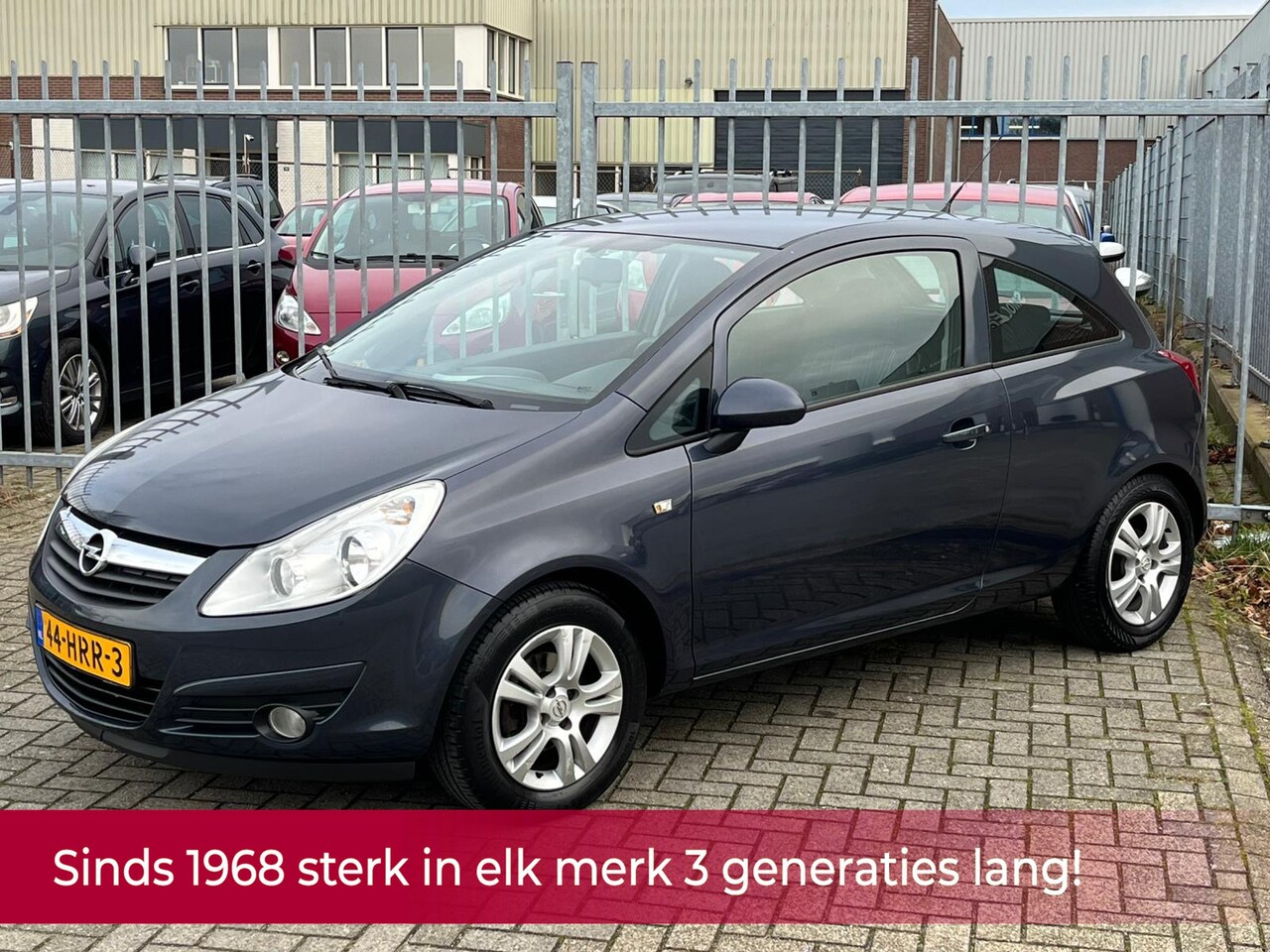Opel Corsa - 1.2-16V Edition AUTOMAAT NL AUTO NAP! 1e eigenaar l DEALER OH l TOPSTAAT! Airco l Cruise l - AutoWereld.nl