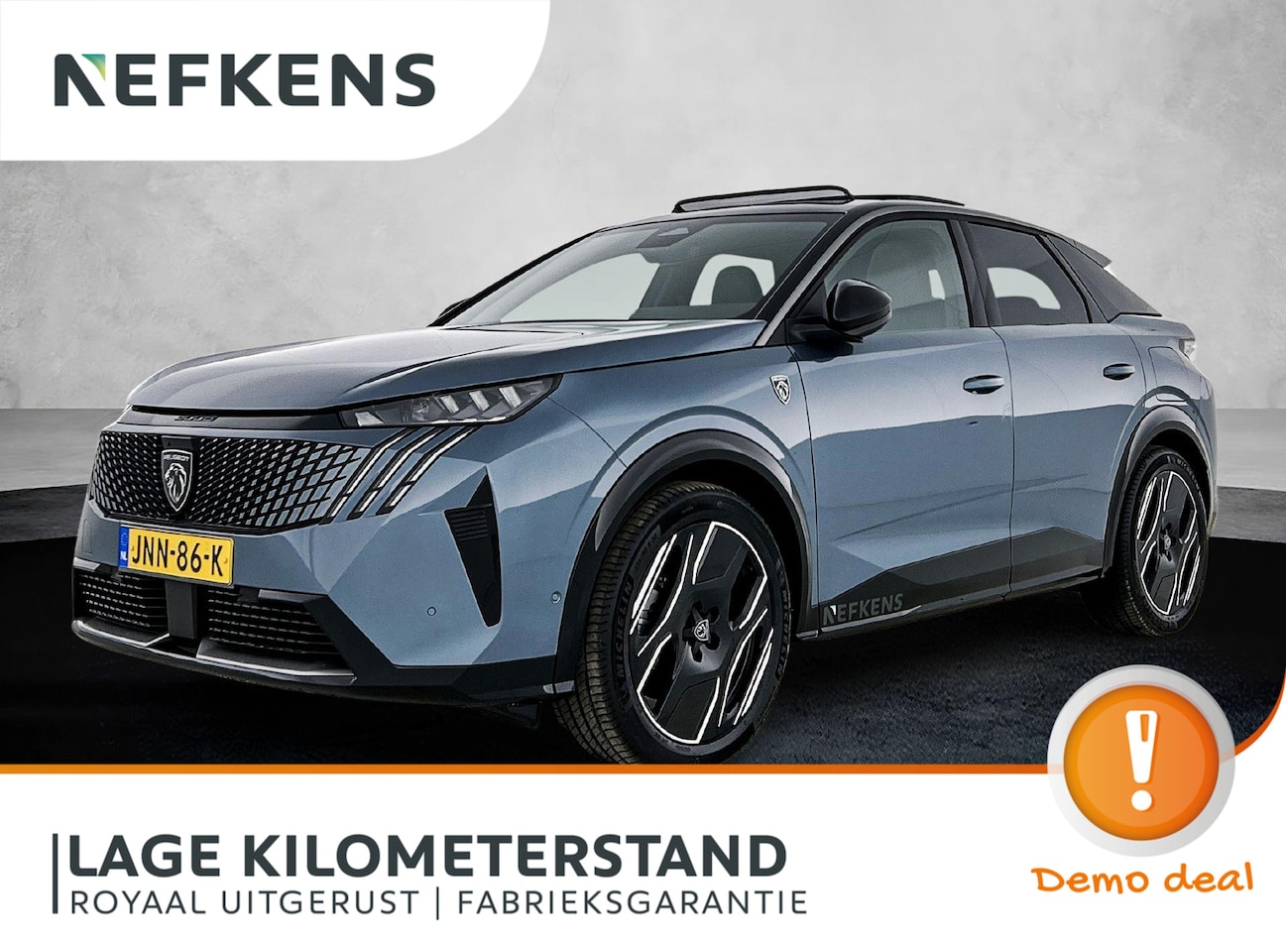 Peugeot e-3008 - SUV EV GT Exclusive 73 kWh 210pk | DEMO | 526km WLTP Actieradius | Navigatie | Schuif-/kan - AutoWereld.nl