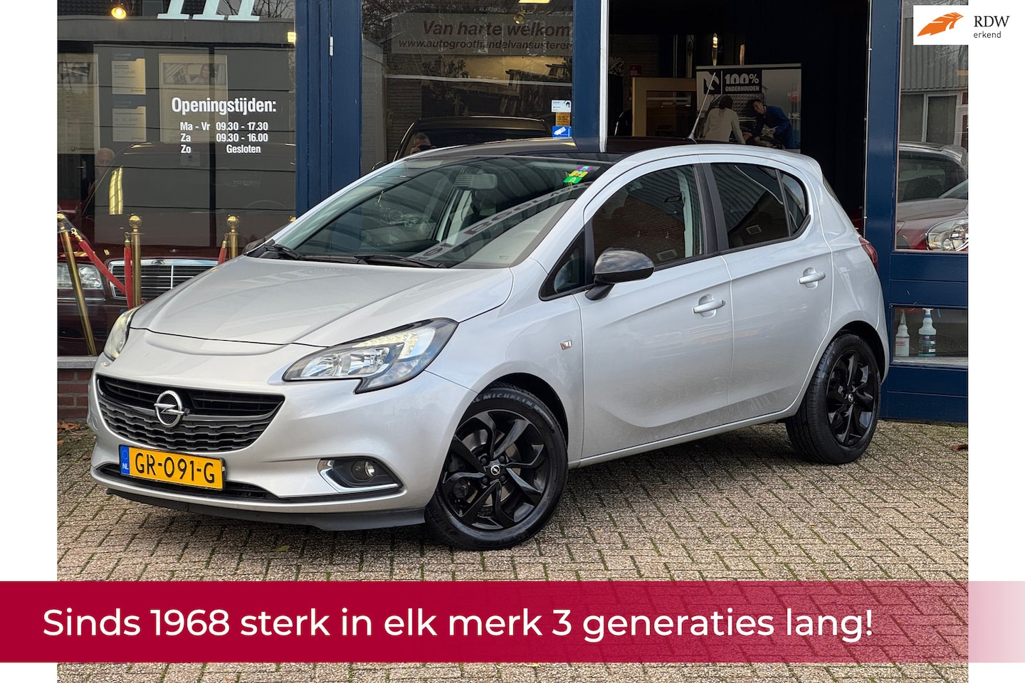 Opel Corsa - 1.0 Turbo Color Edition 90PK 5 DEURS! NL AUTO NAP! Airco l Cruise l Stoel&stuurverwarming - AutoWereld.nl