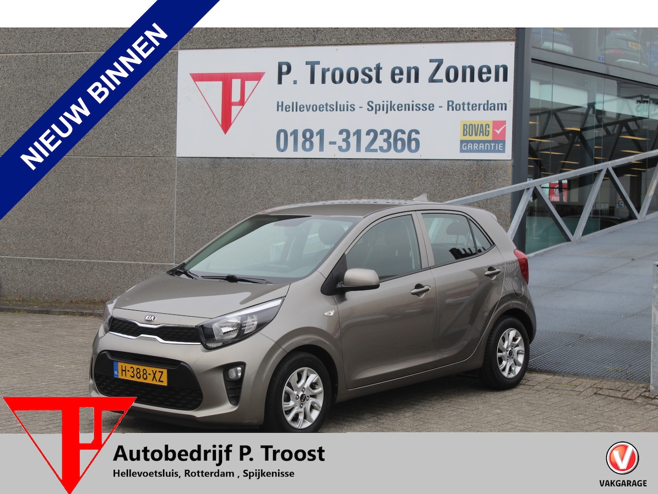 Kia Picanto - 1.0 MPi DynamicLine Dealer onderhouden! Achteruitrij camera/Apple carplay/Airco/Elektrisch - AutoWereld.nl