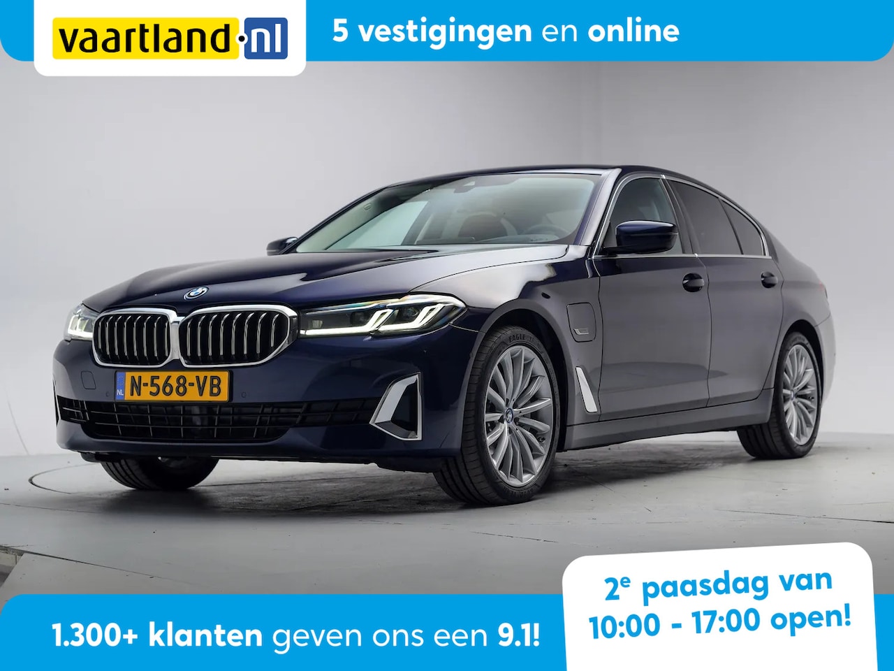 BMW 5-serie - 545e xDrive High Executive Luxury [ Leder HiFi Camera Stuur-&Stoelverwarming ] - AutoWereld.nl