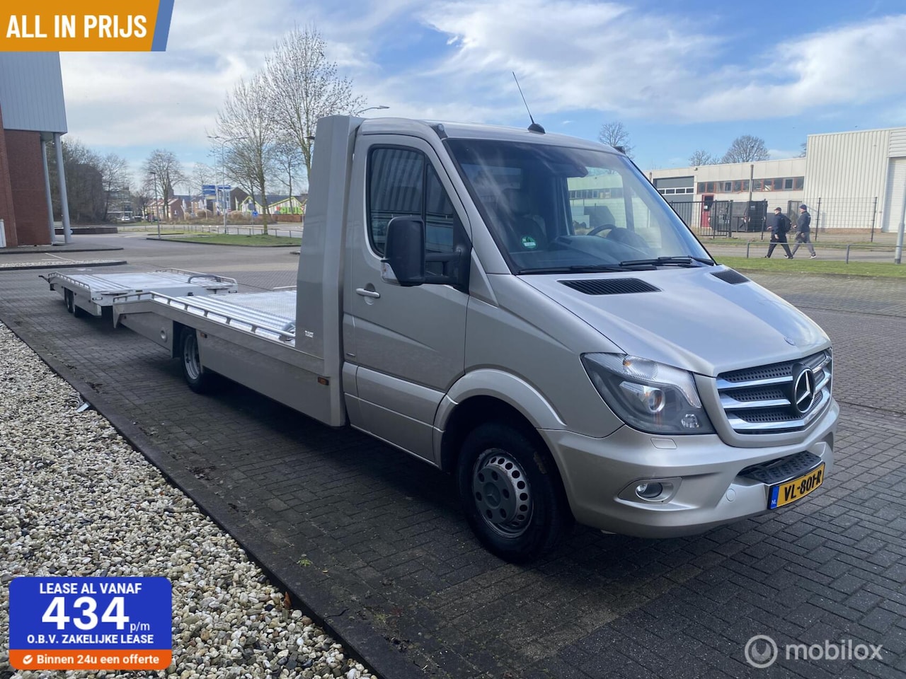 Mercedes-Benz Sprinter - bestel 519 3.0 TIJHOF VOL!! - AutoWereld.nl