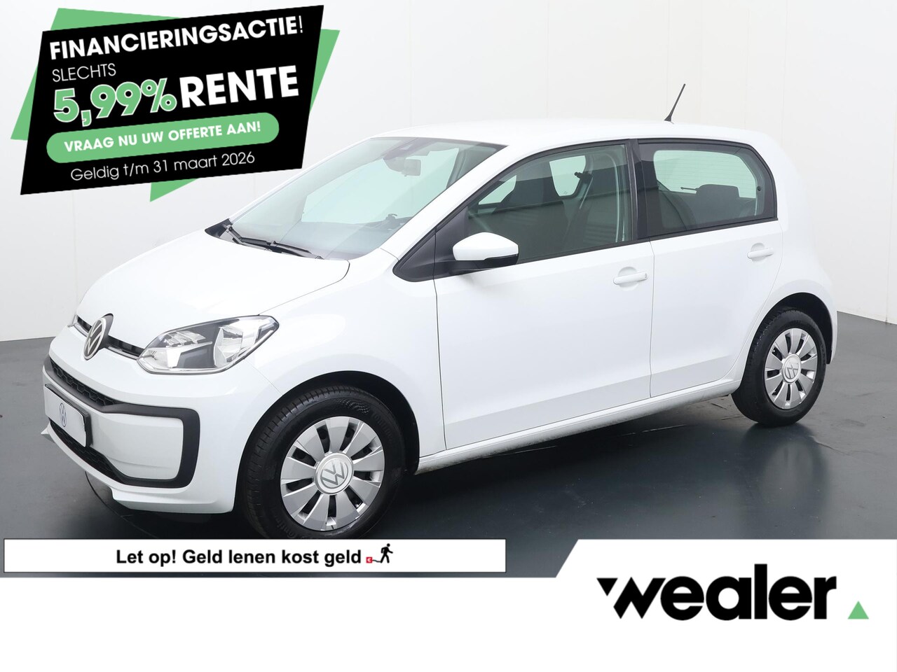 Volkswagen Up! - 1.0 | 65 PK | Airco | DAB+ radio | Lane assist | - AutoWereld.nl