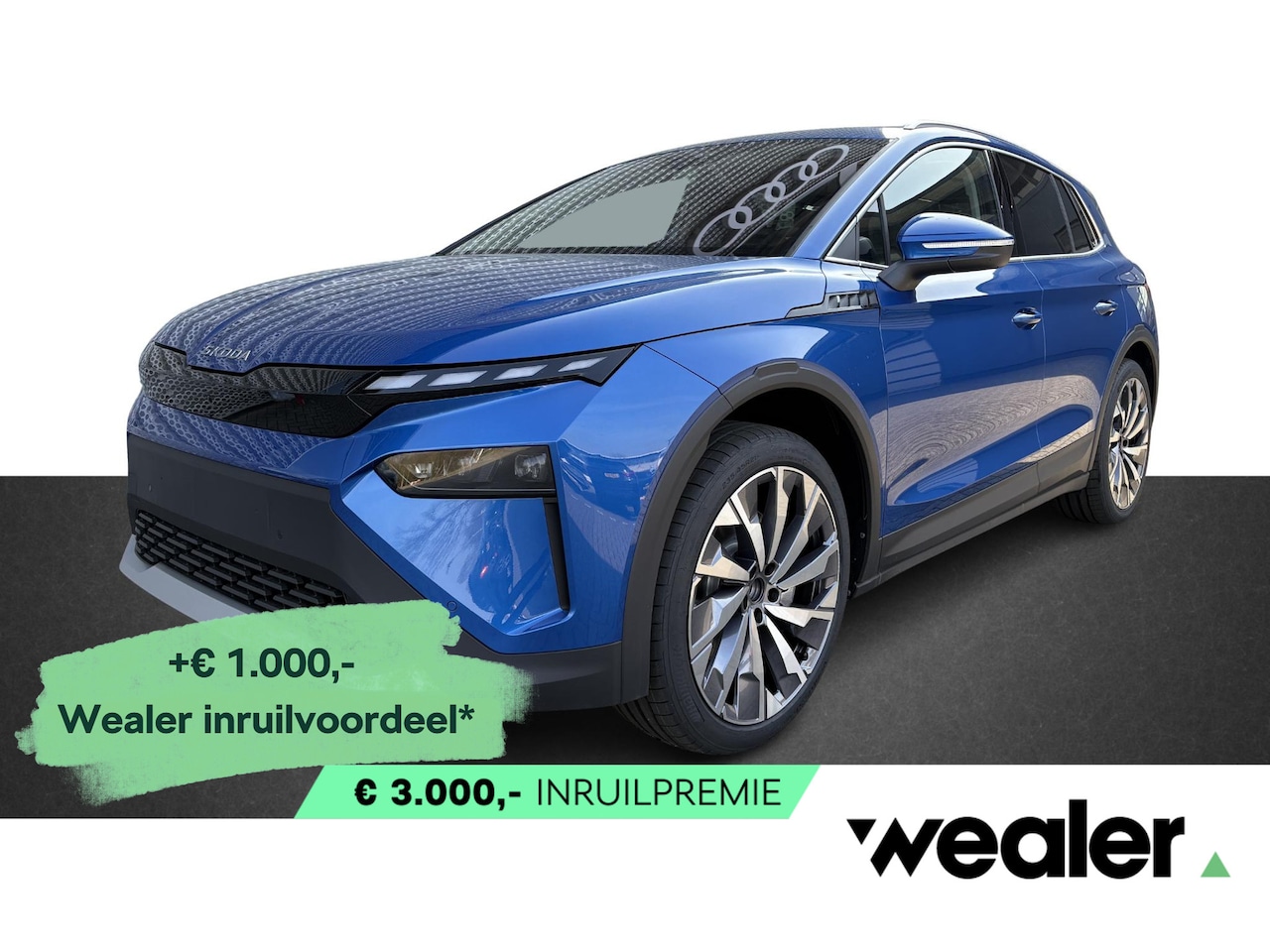 Skoda Elroq - 85 Business Edition | Trekhaak | Led Matrix | Elektrische achterklep | Verlichte Grille | - AutoWereld.nl