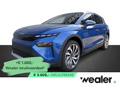 Skoda Elroq - 85 Business Edition | Trekhaak | Led Matrix | Elektrische achterklep | Verlichte Grille |