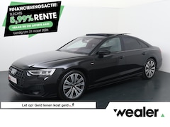 Audi A8 - 60 TFSI e quattro | 462 PK | Panoramadak | 360 graden Area view | Head-up display | S line