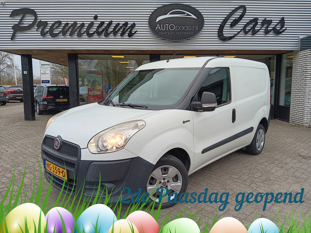 Fiat Doblò Cargo - 1.3 MultiJet Actual|AIRCO,SCHUIFDEUR,NETJES EN GOED. - AutoWereld.nl