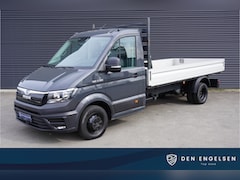 MAN TGE - 180pk Automaat Open laadbak Dubbellucht Trekhaak Tacho cruise control Airco 3-Zits Pritsch