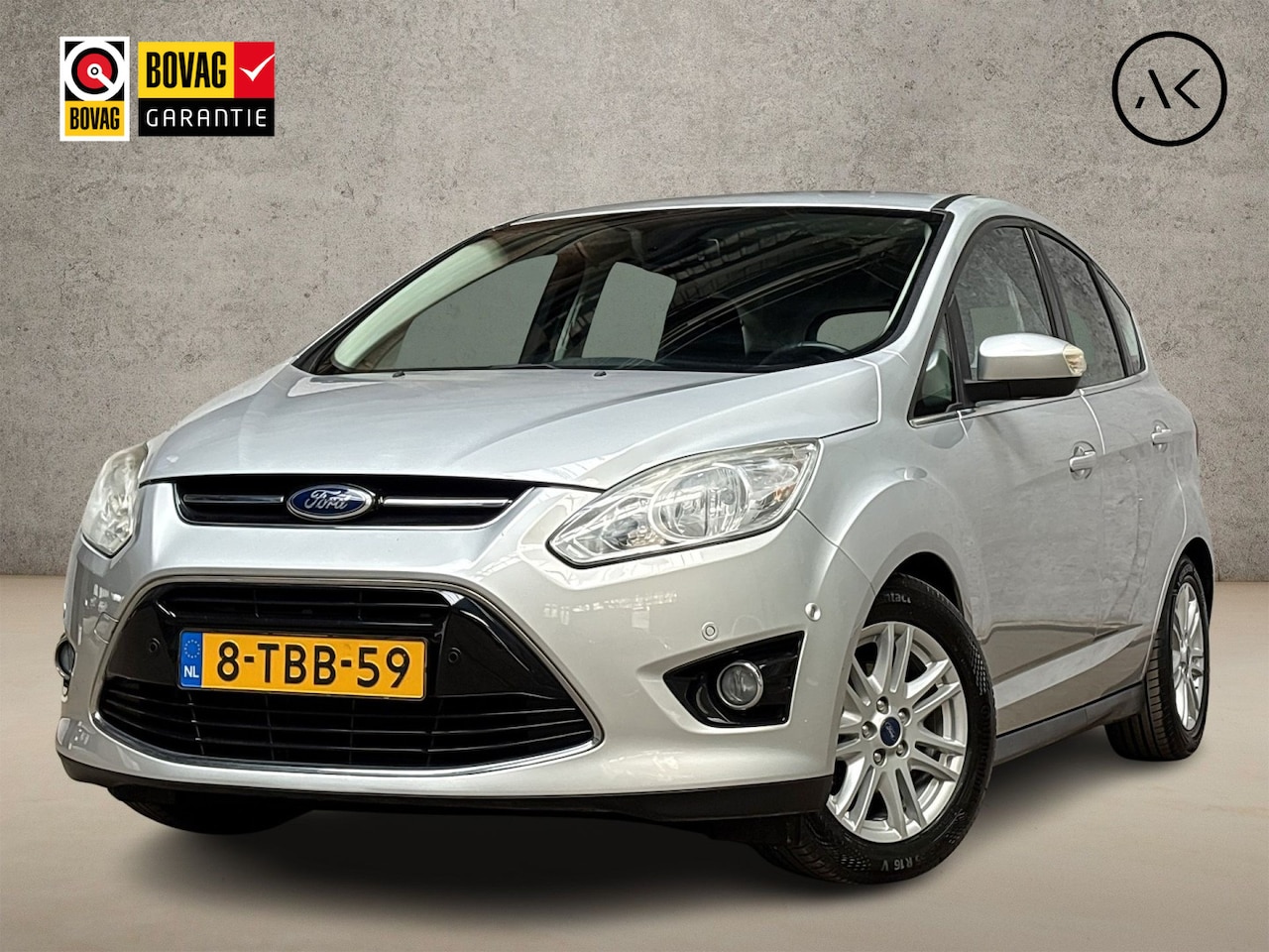 Ford C-Max - 1.0 Titanium (NAVIGATIE, CLIMATE, GETINT GLAS, CAMERA, KEYLESS, SPORTSTOELEN, PARKEERSENSO - AutoWereld.nl