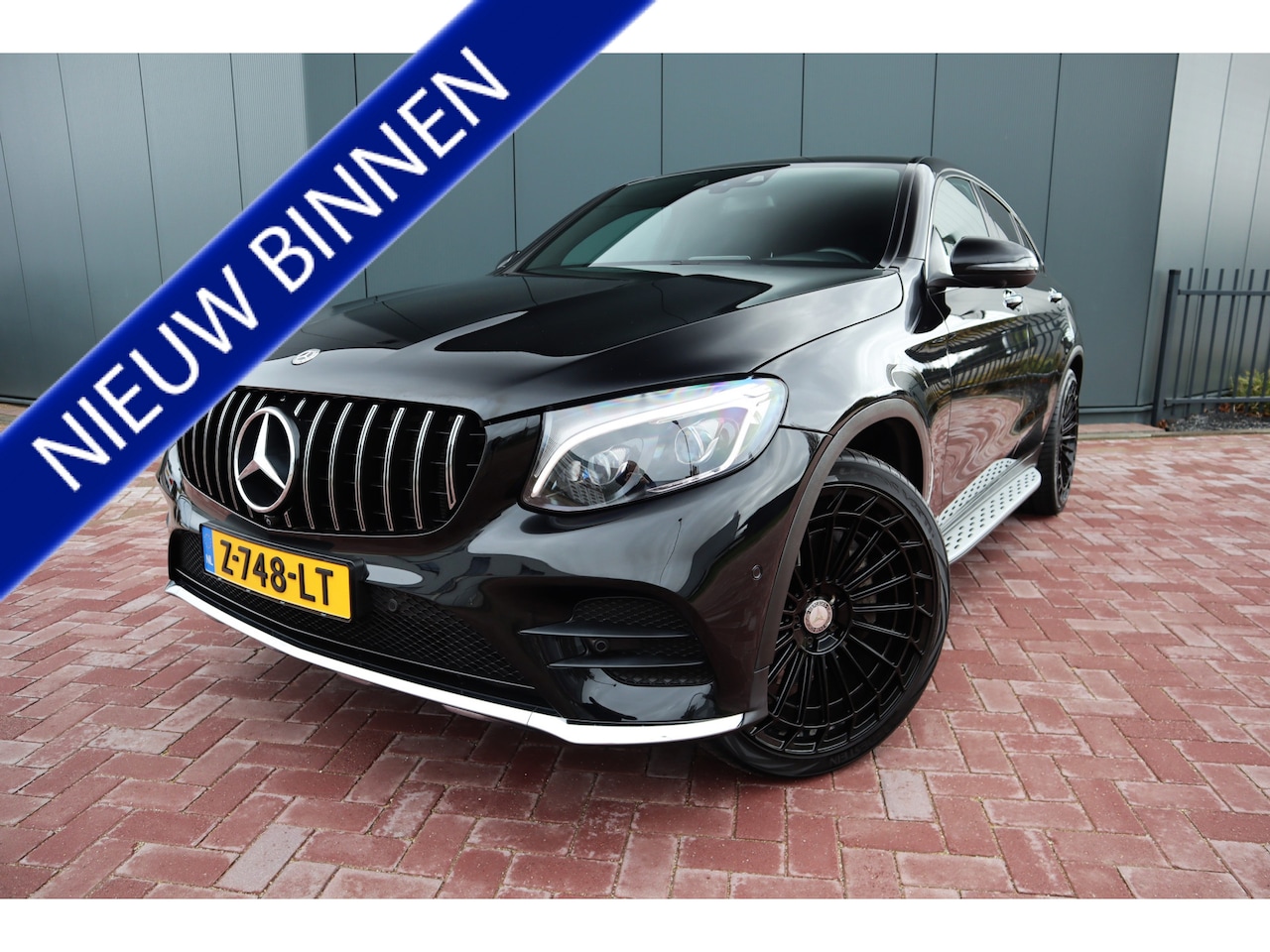 Mercedes-Benz GLC-klasse Coupé - 350e 4MATIC Premium Plus 327 PK. AMG Pakket  Luchtvering Vol Leder Burmester Audio Head-up - AutoWereld.nl