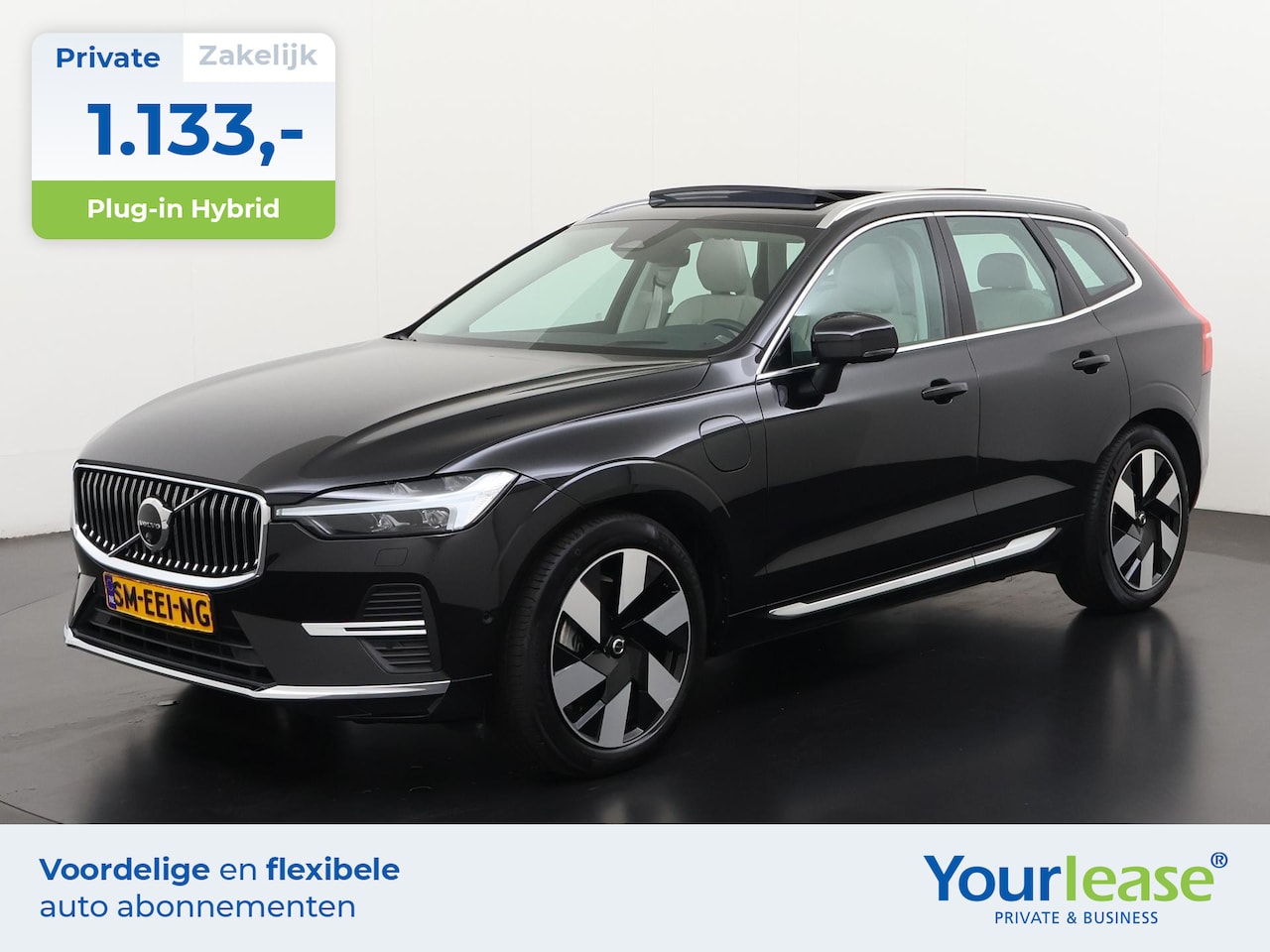 Volvo XC60 - 2.0 T6 Long Range AWD Ultra Bright | All-in 1133,- Private Lease | Direct uit voorraad - AutoWereld.nl