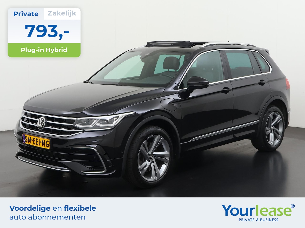 Volkswagen Tiguan - 1.4 TSI eHybrid R-Line | All-in 793,- Private Lease | Direct uit voorraad - AutoWereld.nl
