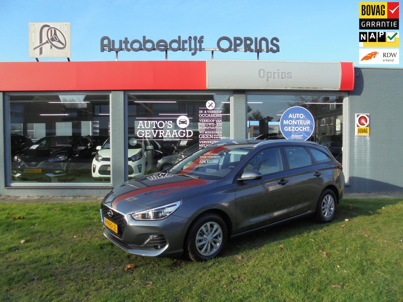 Hyundai i30 Wagon - 1.0 T-GDi Comfort 1.0 T-GDI Comfort, Incl. Bovag Garantie, Navi, Climate Control, NL-Auto. - AutoWereld.nl