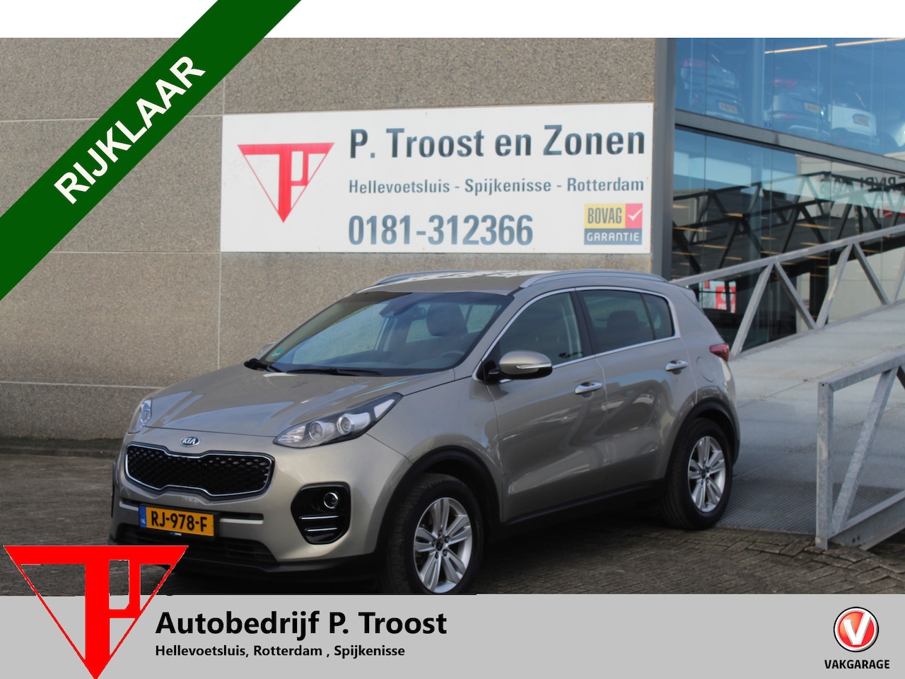 Kia Sportage - 1.6 GDI DynamicLine Afn.Trekhaak/Navigatie/Achteruitrijcamera/Bluetooth/Licht metalen velg - AutoWereld.nl