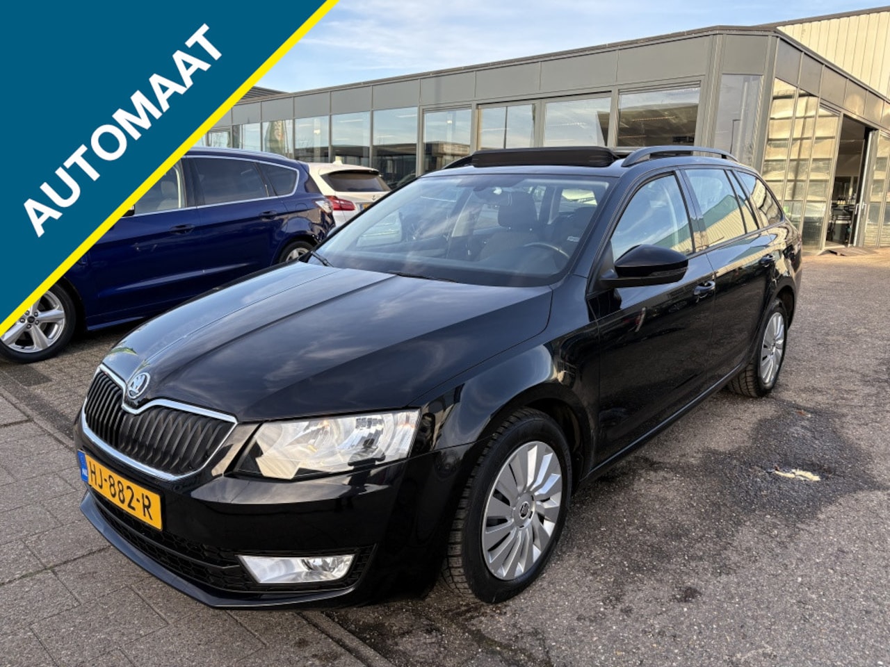 Skoda Octavia Combi - 1.2 TSI DSG Automaat Panodak - AutoWereld.nl