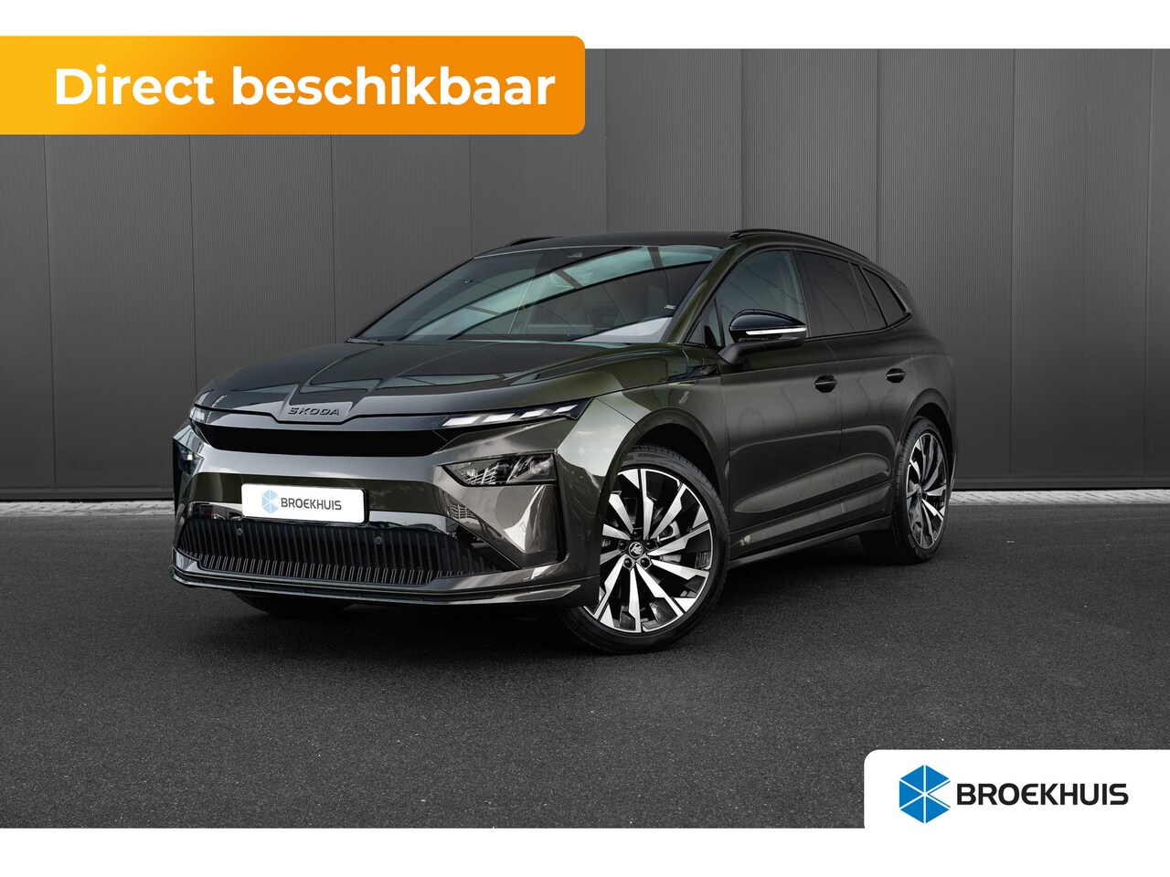 Skoda Enyaq iV - Sportline | Chrome interieur accenten | Driving mode select | Extra opbergvakken in de kof - AutoWereld.nl