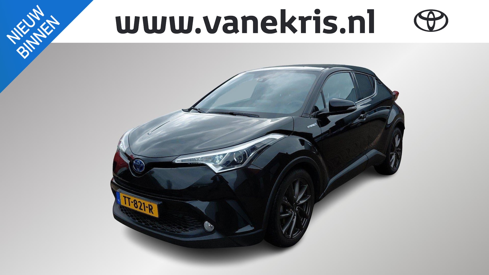 Toyota C-HR - 1.8 Hybrid Dynamic Dealer onderhouden, Parkeersensoren, Navigatie, Camera - AutoWereld.nl