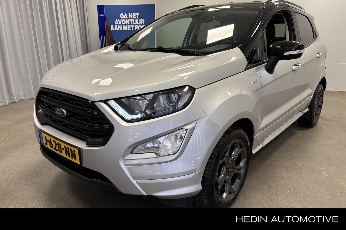 Ford EcoSport - 1.0 EcoBoost ST-Line Black Stoel / Stuur & Voorruitverwarming | Trekhaak | achteruitrij Ca - AutoWereld.nl