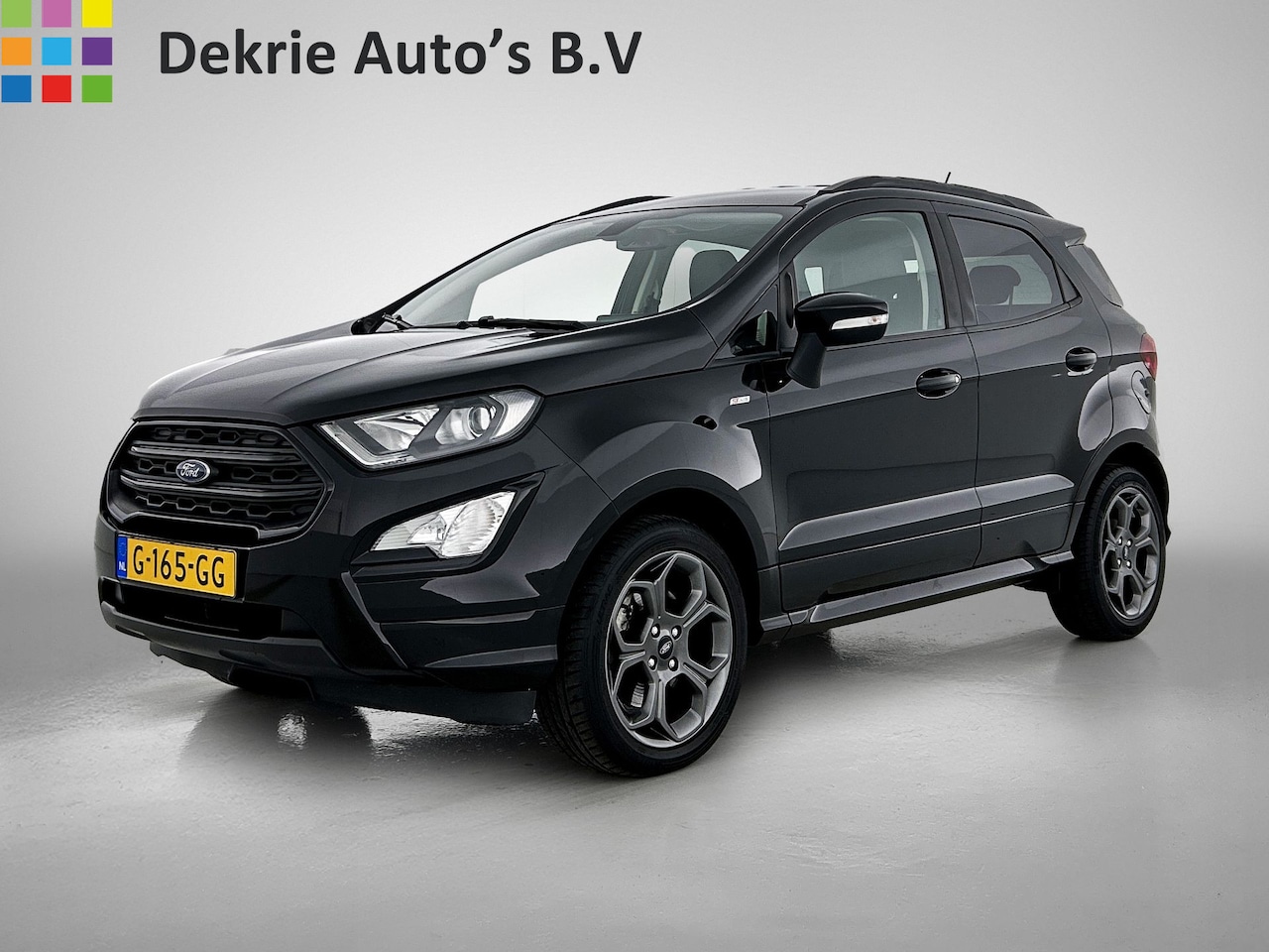 Ford EcoSport - 1.0 126PK ST-Line / Black-line / Airco-ecc./ Navigatie / 1/2 Leder / Lmv. / Apk 11-2027 - AutoWereld.nl