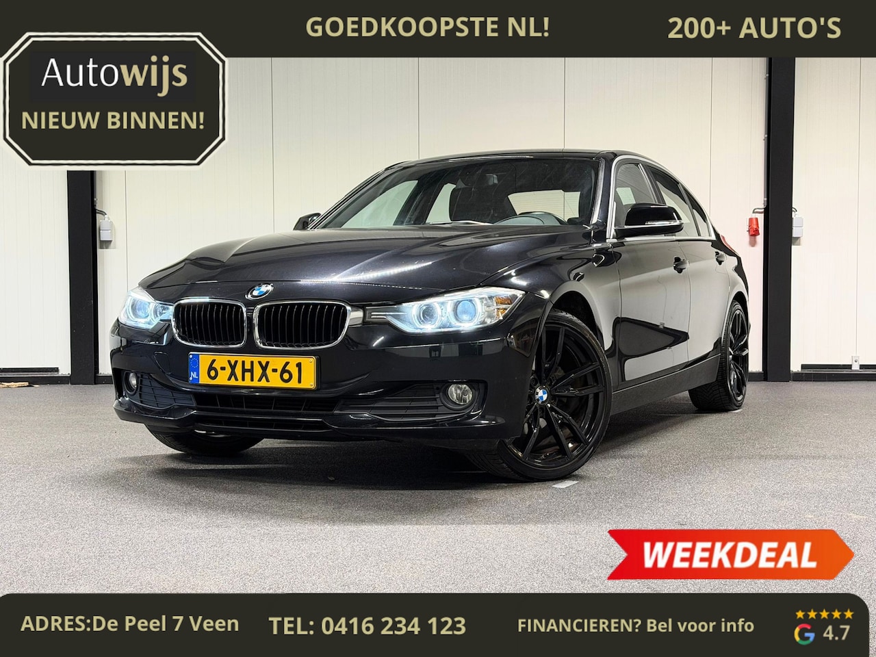 BMW 3-serie - 316i Executive|LED|NL AUTO|AUT|NAVI|CLIMA|CRUISE| - AutoWereld.nl