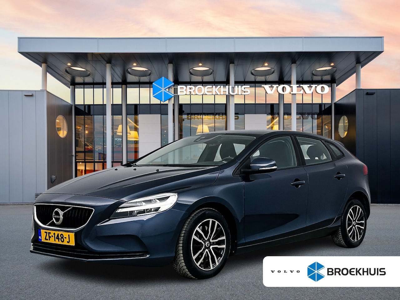 Volvo V40 - T2 A/T Polar+ | 16" Allseason | Navigatie | Stoelverwarming | Parkeerverwarming | Parkeers - AutoWereld.nl