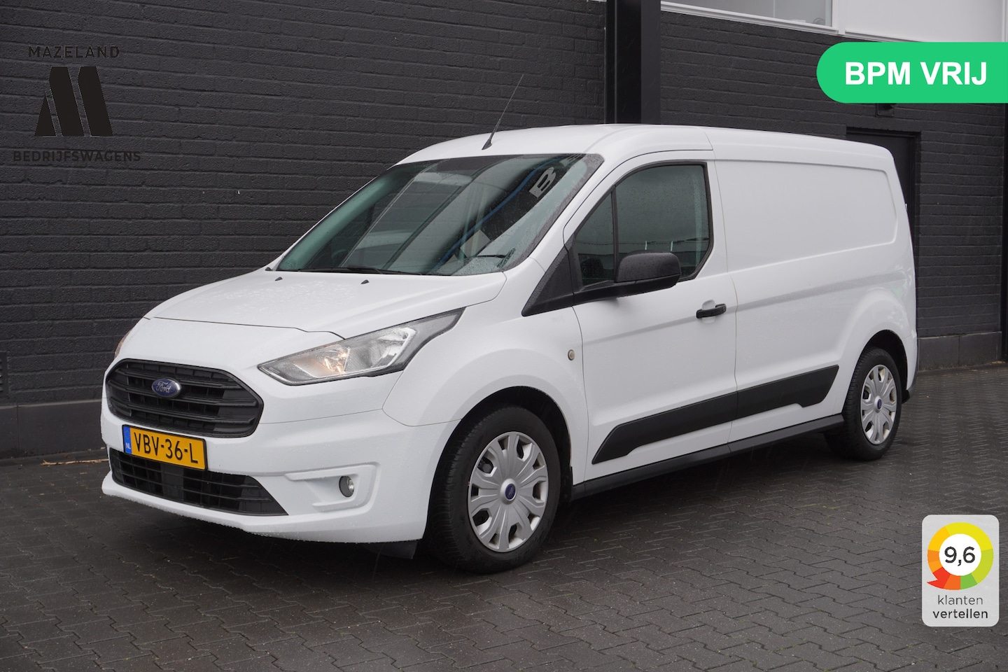 Ford Transit Connect - 1.5 EcoBlue 100PK L2 EURO 6 - Airco - Cruise - Trekhaak - € 11.950,- Excl. - AutoWereld.nl