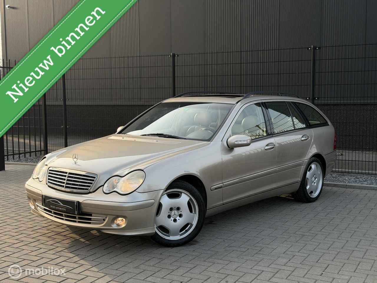 Mercedes-Benz C-klasse Combi - 200 K. Elegance AUTOMAAT|LEDER|PANO - AutoWereld.nl