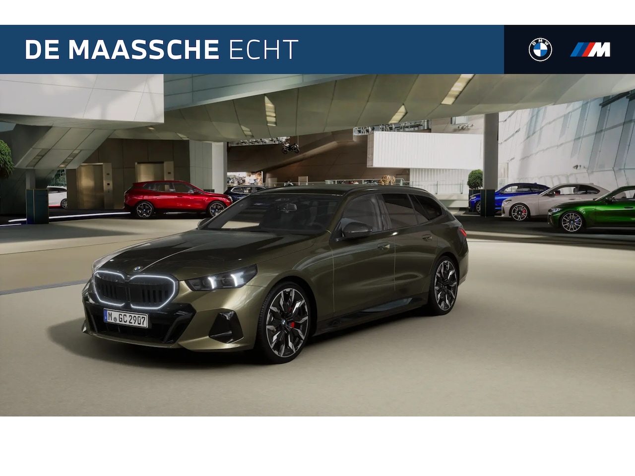 BMW 5-serie Touring - 550e xDrive M Sport Automaat / Panoramadak / Trekhaak / Adaptief onderstel professional / - AutoWereld.nl