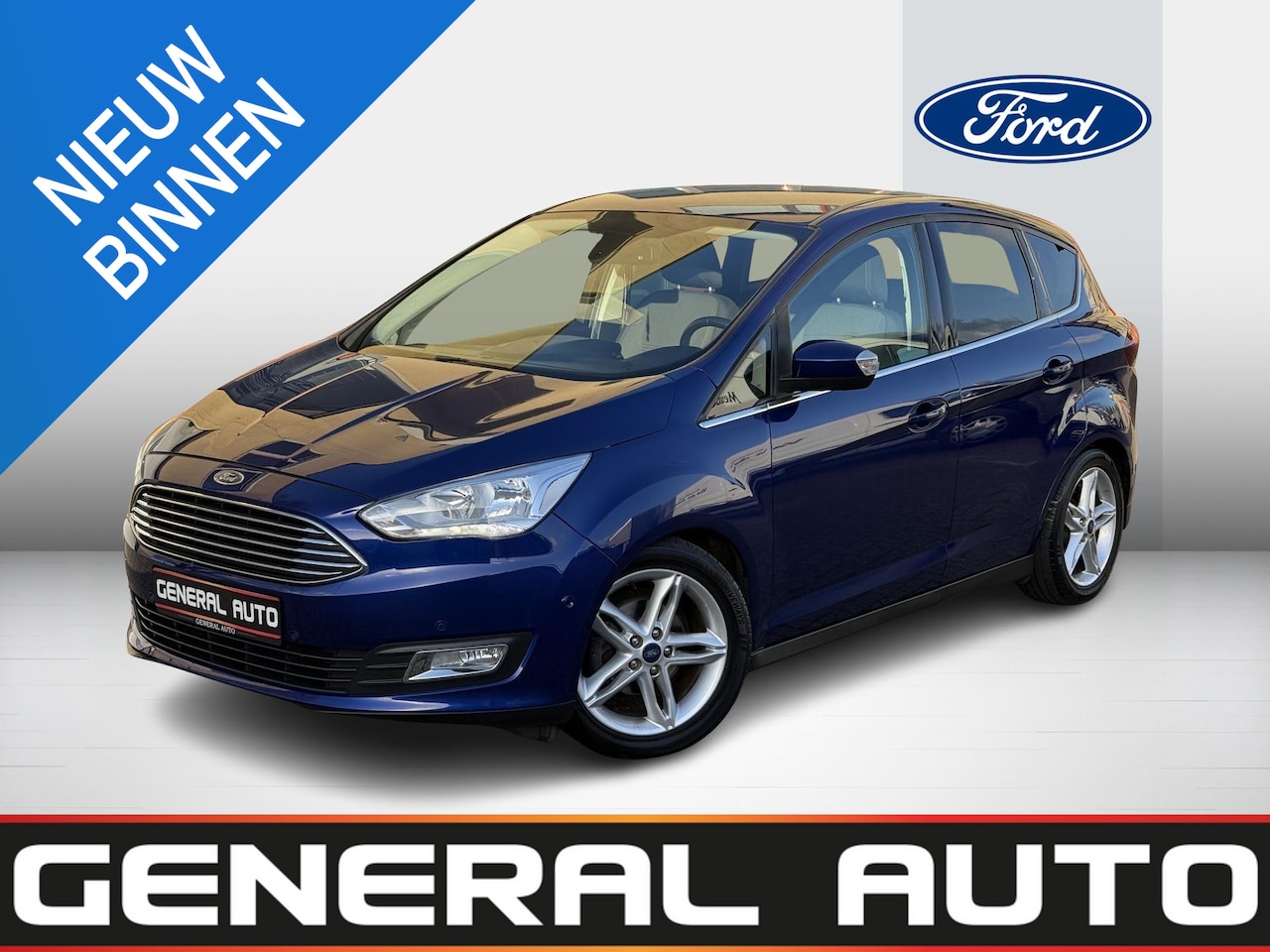 Ford C-Max - 1.0 Titanium 1.0 Titanium, NAVI, NIEUWE DISTRIBUTIE RIEM - AutoWereld.nl